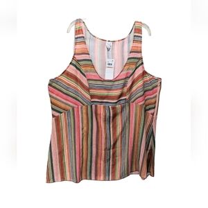 NWT BECCA by Rebecca Virtue Swim Beach Cover Up Top Tank Top 2X #8000